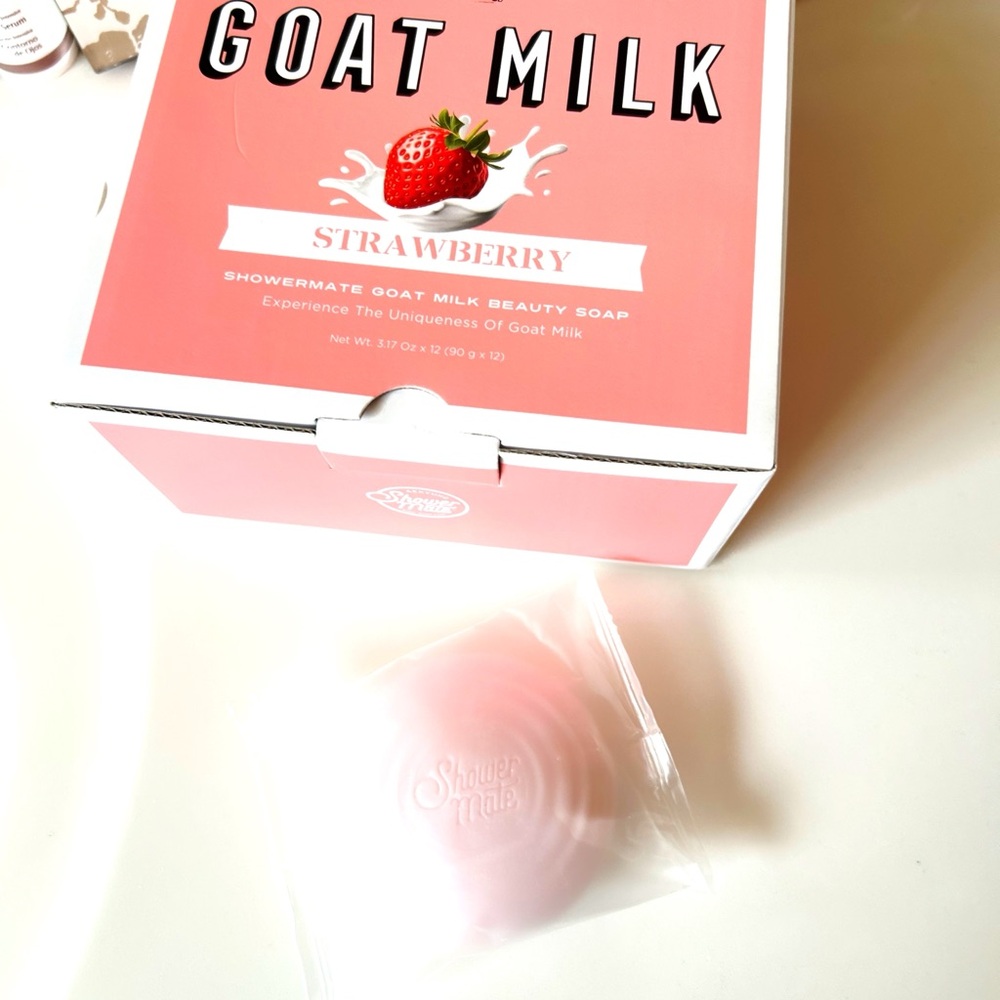 Strawberry Cream Goat Milk Beauty Bar Soap